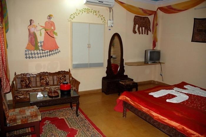 Pithla Haveli Hotell Jaisalmer Rom bilde